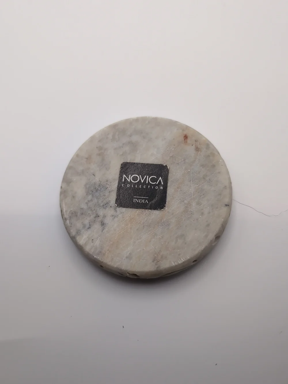 Novica Collection Soapstone Lid Tray Coaster Replacement Part Chipped